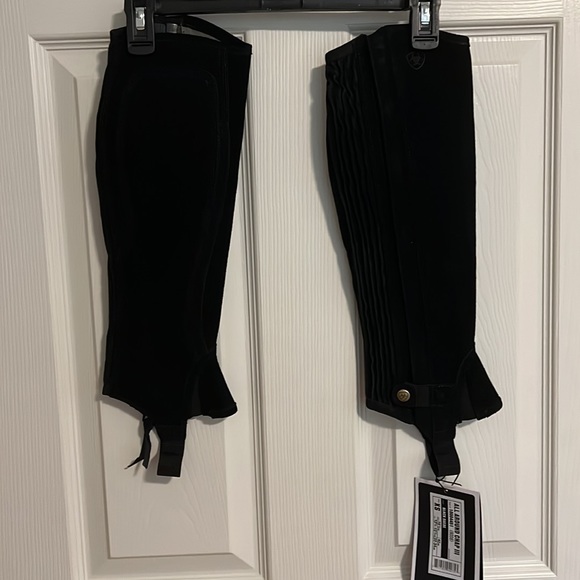 Ariat Suede Half Chaps - size XS - new - Picture 5 of 8